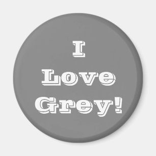 Magnet I Liebe Gray