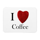 Magnet I Liebe Kaffee (Horizontal)
