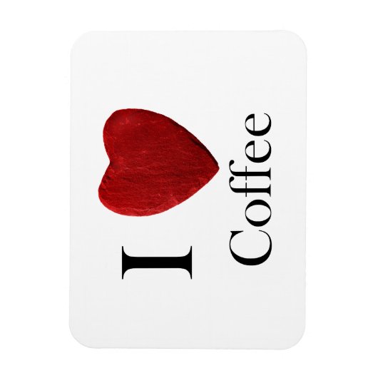 Magnet I Liebe Kaffee (Vertikal)