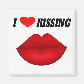 Magnet I Liebe Kissing (Vorne)