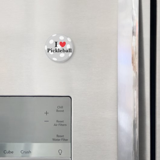 Magnet "I Liebe Pickleball" (In Situ (Kühlschrank))