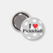 Magnet "I Liebe Pickleball" (Vorderseite/Rückseite)