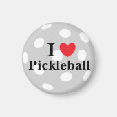 Magnet "I Liebe Pickleball" (Vorne)
