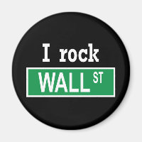 Magnet "I rock Wall Street"