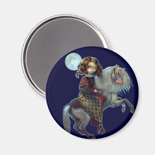 Magnet "I Vampiri: Notte a Cavalla" (Vorderseite/Rückseite)