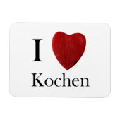Magnet Ich liebe Kochen (Horizontal)