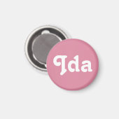 Magnet Ida (Vorderseite/Rückseite)