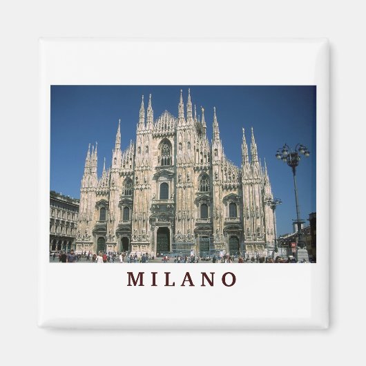 Magnet "Il Duomo, Mailand, Italien" (Vorne)