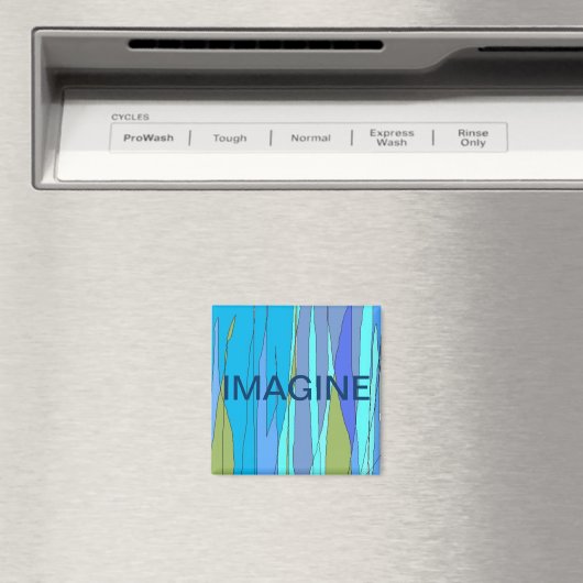 Magnet "Imagine/Blublu" (In Situ (Geschirrspüler))