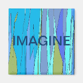 Magnet "Imagine/Blublu" (Vorne)