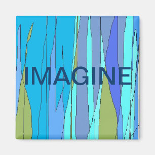 Magnet "Imagine/Blublu"