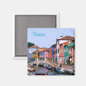 Magnet in Venedig (Vorderseite/Rückseite)