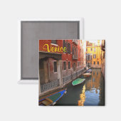 Magnet in Venedig (Vorderseite/Rückseite)