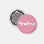 Magnet Indira (Vorderseite/Rückseite)