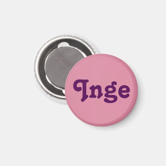 Magnet Inge (Vorderseite/Rückseite)