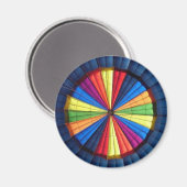 Magnet Inside Hot Air Ballon (Vorderseite/Rückseite)