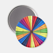 Magnet Inside Hot Air Ballon (Vorderseite/Rückseite)