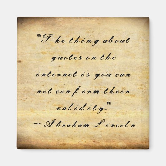 Magnet - Internet-Quotes (Vorne)