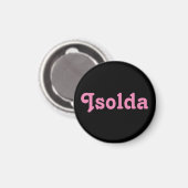 Magnet Isolda (Vorderseite/Rückseite)