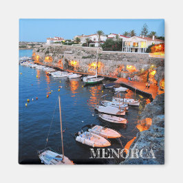 magnet ist Hafen von Castell in Menorca
