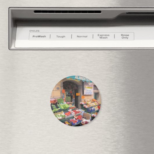 Magnet - Italienischer Markt (In Situ (Geschirrspüler))