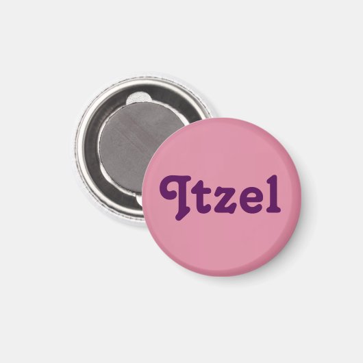 Magnet Itzel (Vorderseite/Rückseite)