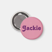 Magnet Jackie (Vorderseite/Rückseite)