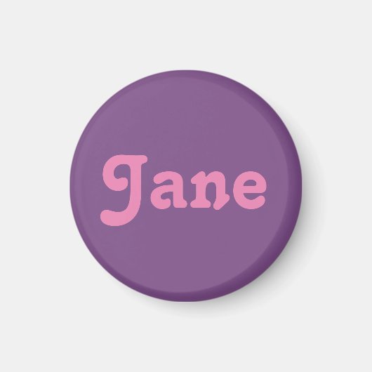Magnet Jane (Vorne)