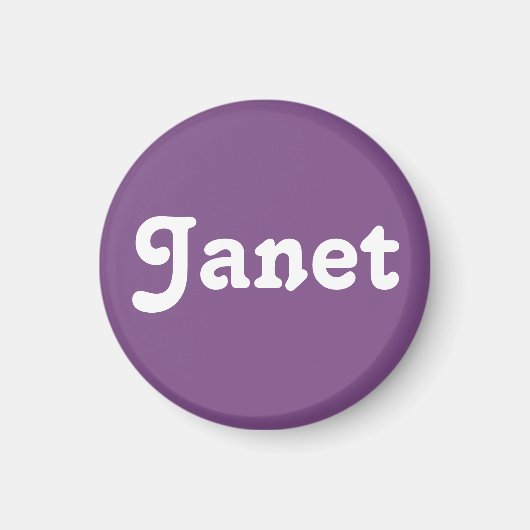 Magnet Janet (Vorne)