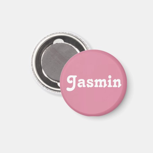 Magnet Jasmin (Vorderseite/Rückseite)
