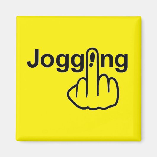 Magnet Joggen Gedreht (Vorne)