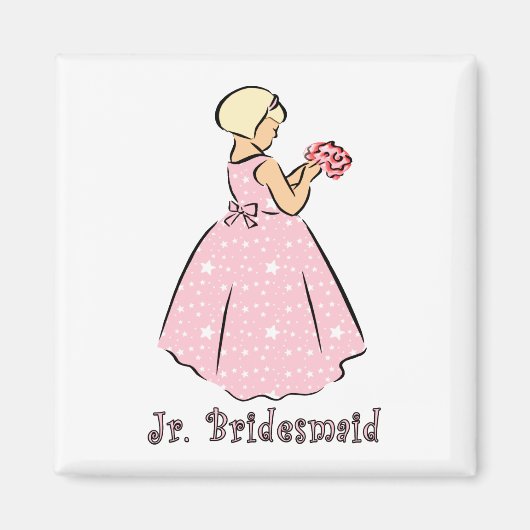 Magnet: Jr Bridesmaid Magnet (Vorne)