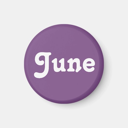 Magnet June (Vorne)