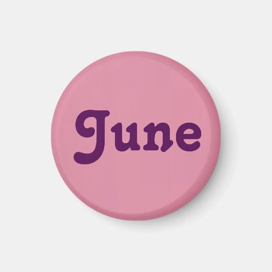 Magnet June (Vorne)