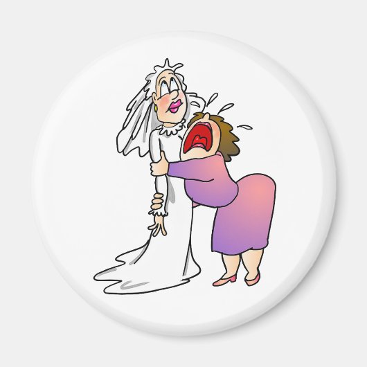 Magnet: Junge Mutter der Braut Magnet (Vorne)