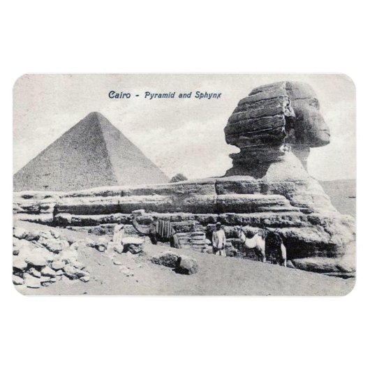 Magnet - Kairo, Pyramide und Sphinx (Horizontal)