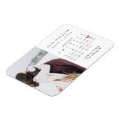Magnet | Kalender Save the Date (Linke Seite)
