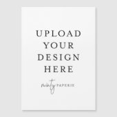 Magnet-Karte 5 Zoll x 7 Zoll-Portrait Magnetkarte (Vorderseite)