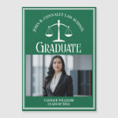 Magnet-Karte für das Foto "Green Law School" Magnetkarte (Vorderseite)