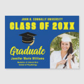 Magnet-Karte für den benutzerdefinierten blauen Ab Magnetkarte (Vorderseite)