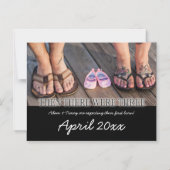 Magnet-Karte für die Ankündigung der ersten Kinder (Vorderseite)