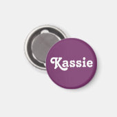 Magnet Kassie (Vorderseite/Rückseite)