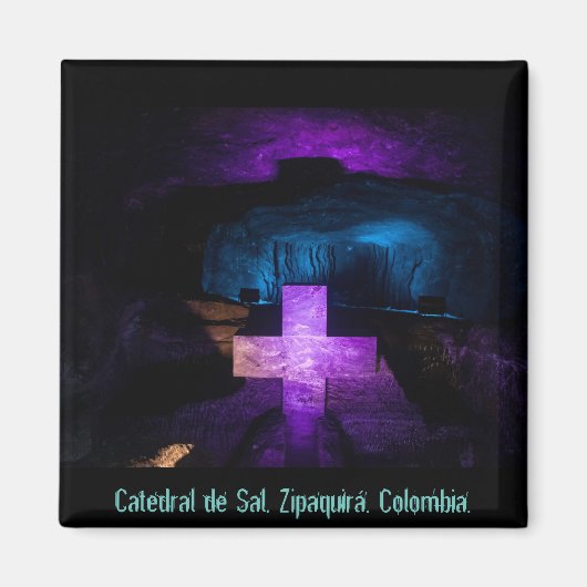 Magnet, Kathedrale des Salzes, Zipaquirá, Magnet (Vorne)
