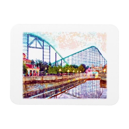 Magnet "Kennywood Erinnerungen" (Horizontal)