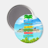 Magnet - Kreuzfahrt 2019 (Vorderseite/Rückseite)