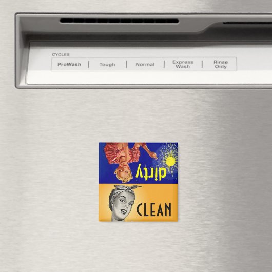 Magnet Küchenhelfer Saubere Geschirrspüler (In Situ (Geschirrspüler))