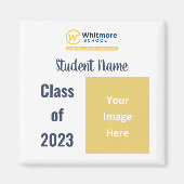 Magnet Kühlschrank abschließen - Jahr ändern (Vorne)