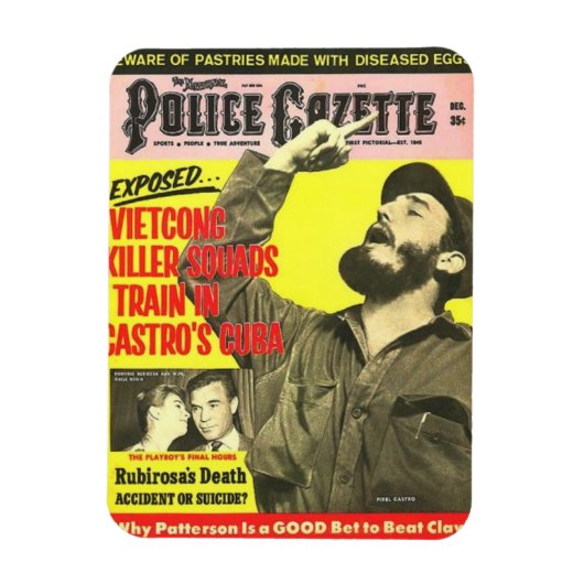 Magnet Kühlschrank Fidel Castro Vintage by (Vertikal)