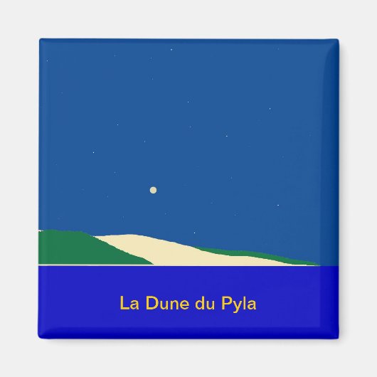 Magnet "La Dune du Pyla" (Vorne)