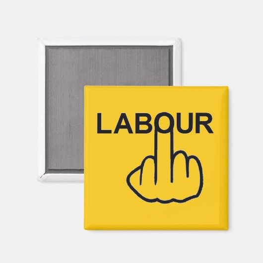 Magnet Labour Dreh (Vorderseite/Rückseite)